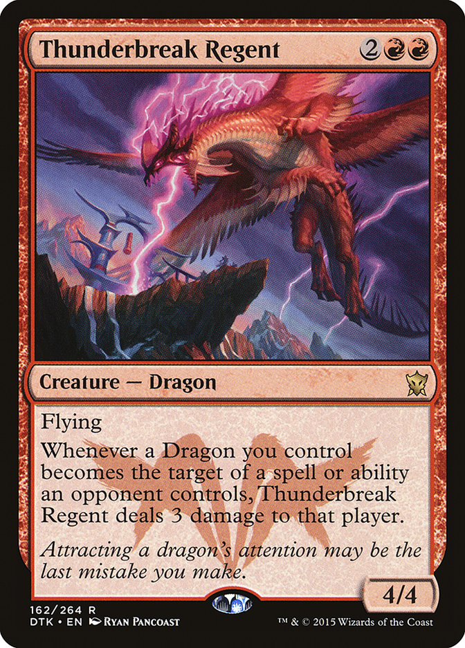 Magic the Gathering Card - Thunderbreak Regent - MTG Circle