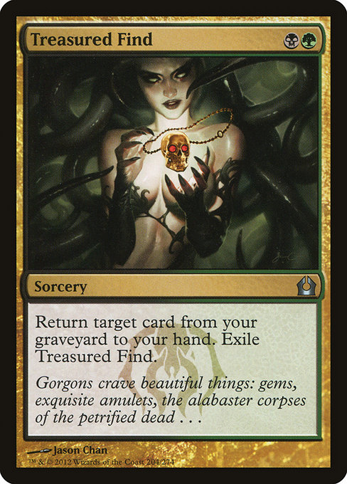 Magic the Gathering Card - Treasured Find - MTG Circle