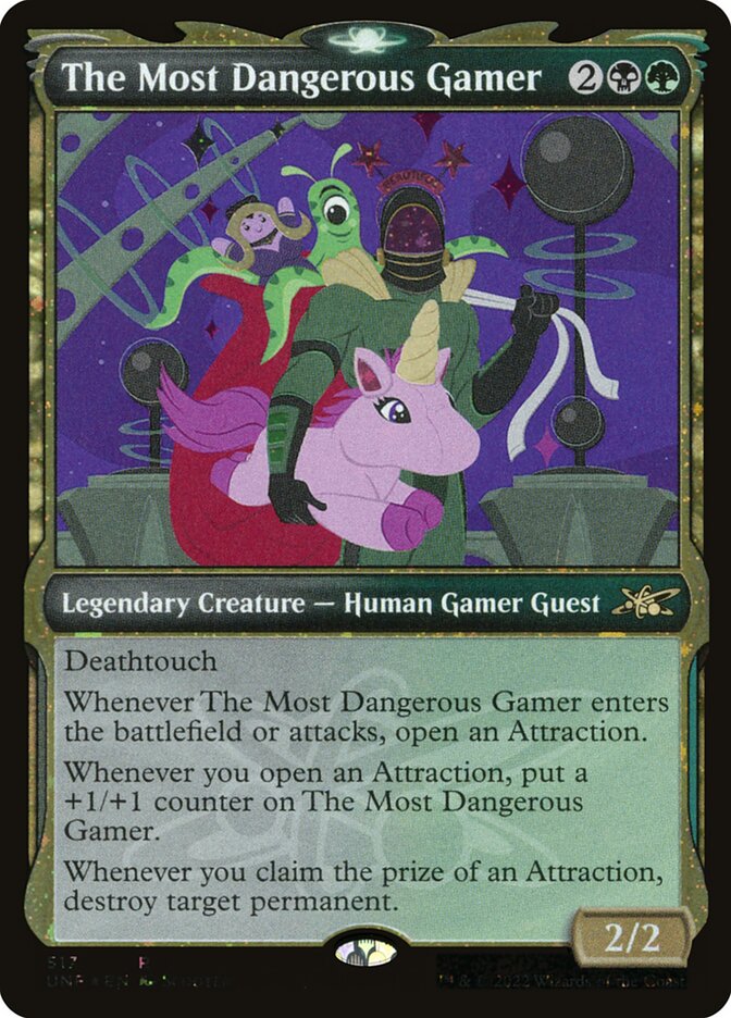 Magic the Gathering Card - The Most Dangerous Gamer - MTG Circle