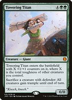 Magic the Gathering Card - Towering Titan - MTG Circle
