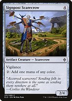 Magic the Gathering Card - Signpost Scarecrow - MTG Circle