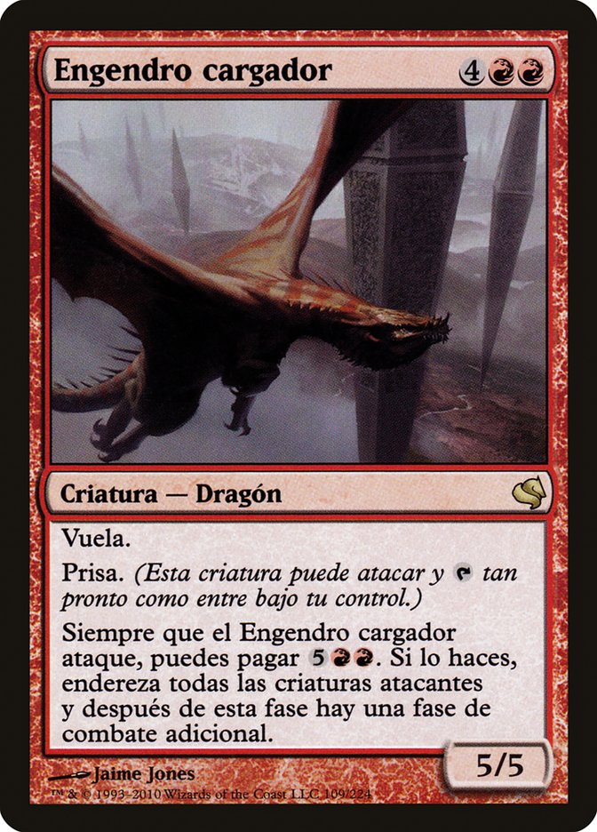 Magic the Gathering Card - Hellkite Charger - MTG Circle