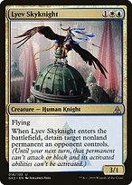 Magic the Gathering Card - Lyev Skyknight - MTG Circle