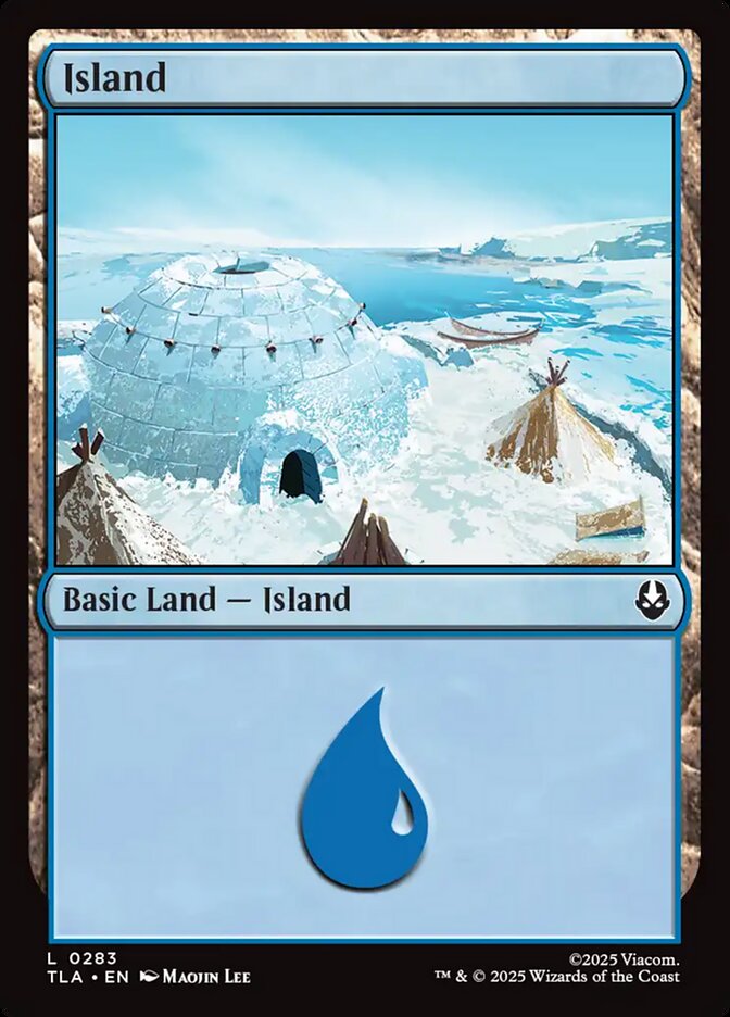 Magic the Gathering Card - Island - MTG Circle