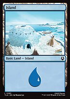 Magic the Gathering Card - Island - MTG Circle