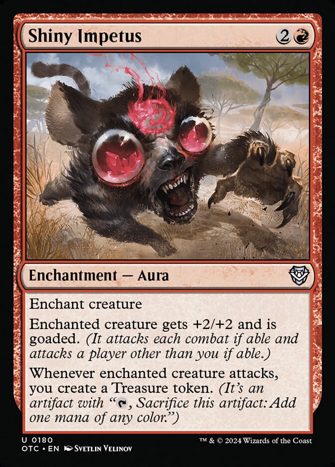 Magic the Gathering Card - Shiny Impetus - MTG Circle