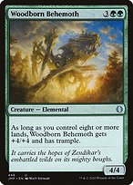 Magic the Gathering Card - Woodborn Behemoth - MTG Circle