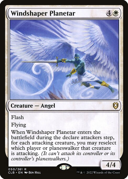 Magic the Gathering Card - Windshaper Planetar - MTG Circle