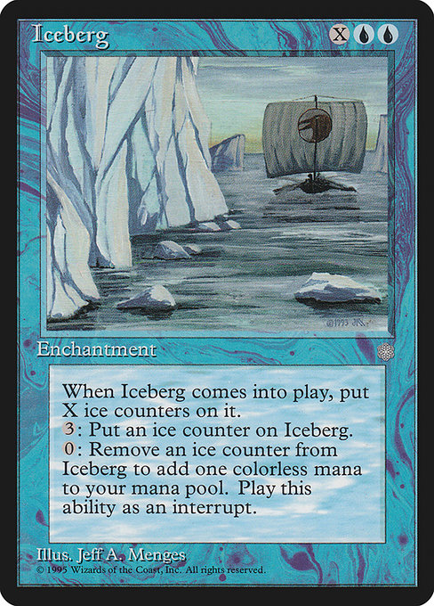 Magic the Gathering Card - Iceberg - MTG Circle
