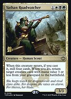Magic the Gathering Card - Yathan Roadwatcher - MTG Circle