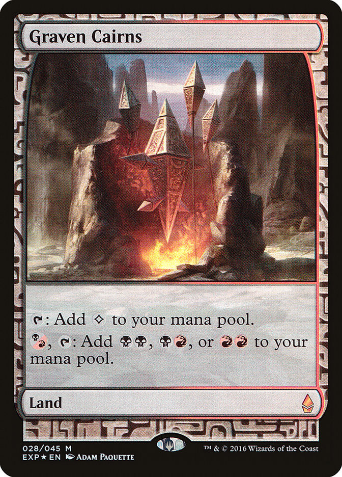 Magic the Gathering Card - Graven Cairns - MTG Circle