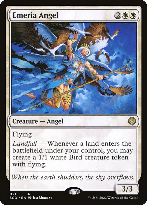 Magic the Gathering Card - Emeria Angel - MTG Circle