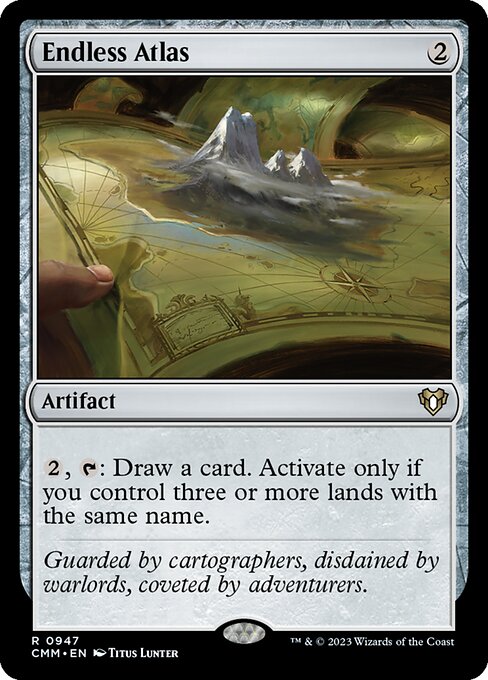 Magic the Gathering Card - Endless Atlas - MTG Circle
