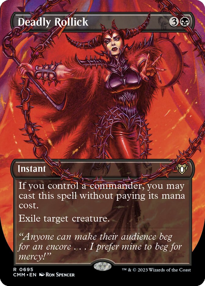 Magic the Gathering Card - Deadly Rollick - MTG Circle