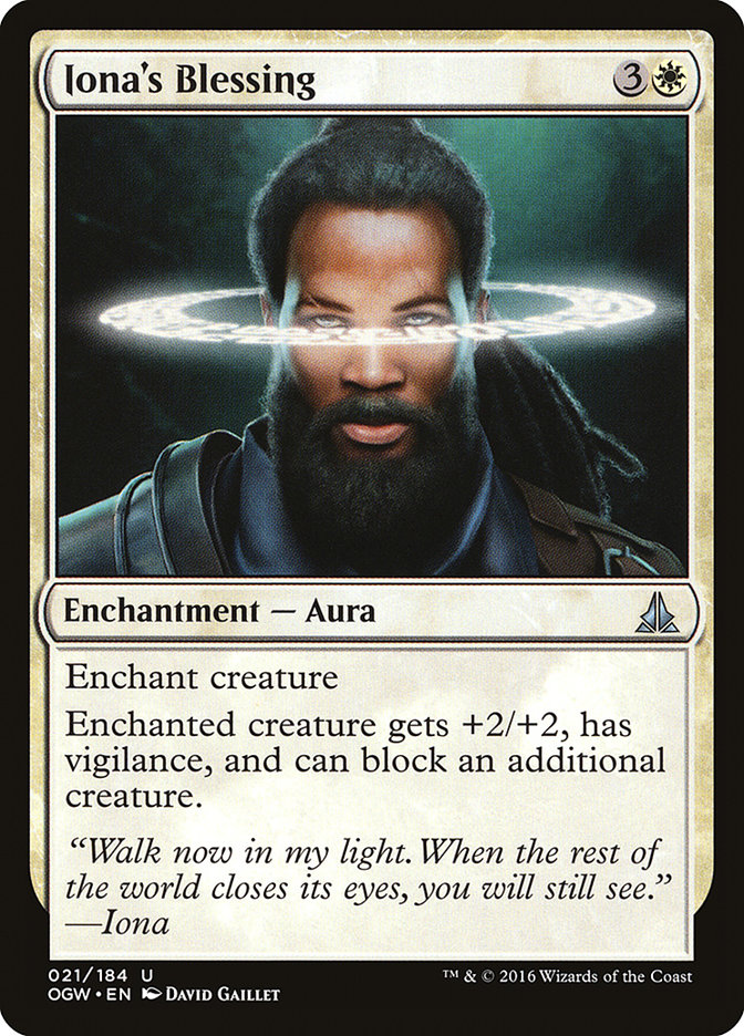 Magic the Gathering Card - Iona's Blessing - MTG Circle