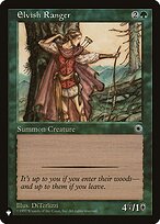 Magic the Gathering Card - Elvish Ranger - MTG Circle