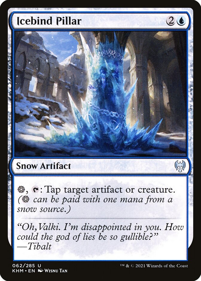 Magic the Gathering Card - Icebind Pillar - MTG Circle