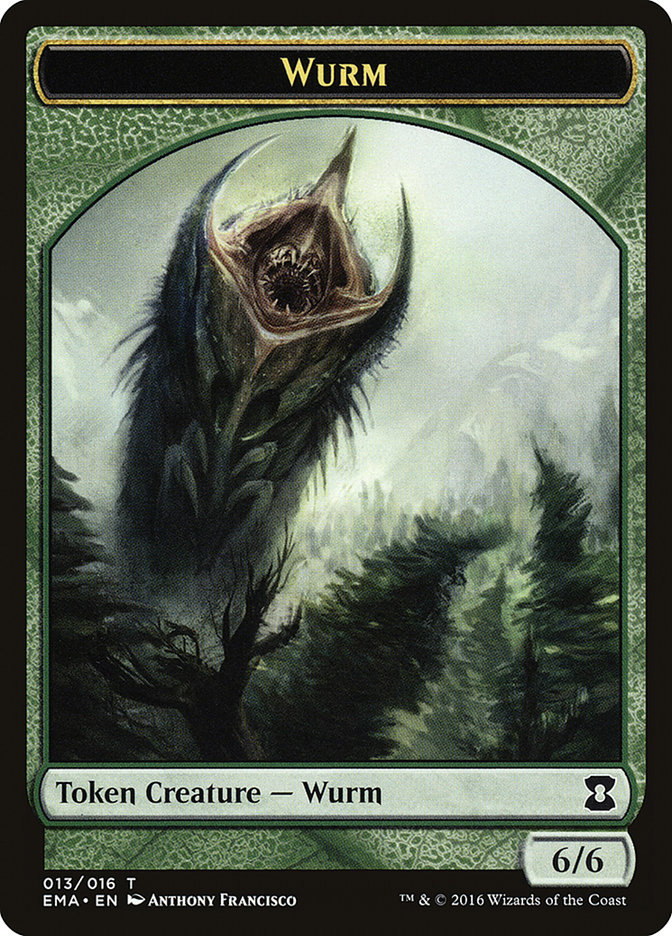 Magic the Gathering Card - Wurm - MTG Circle