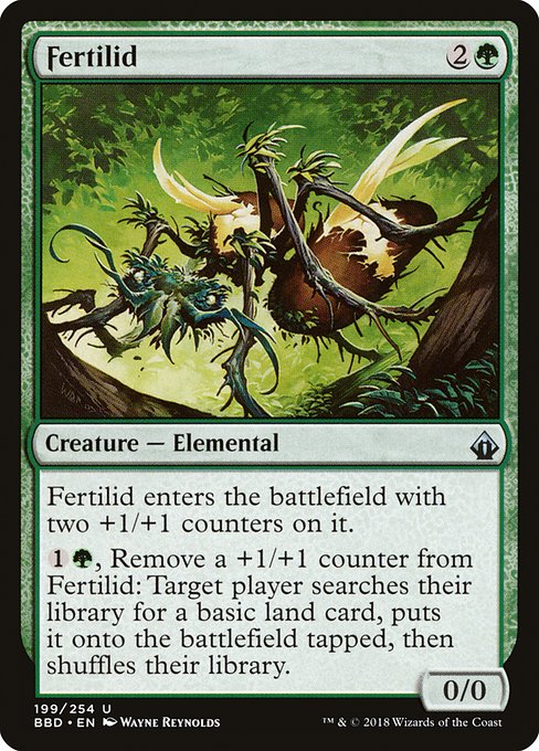Magic the Gathering Card - Fertilid - MTG Circle