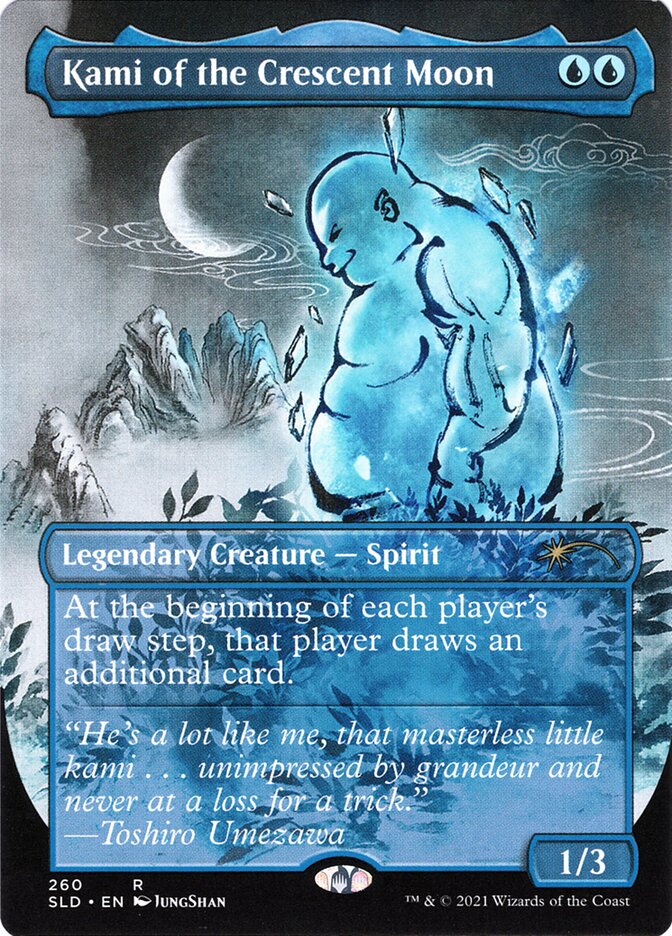 Magic the Gathering Card - Kami of the Crescent Moon - MTG Circle