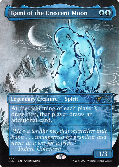 Magic the Gathering Card - Kami of the Crescent Moon - MTG Circle