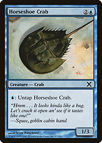 Magic the Gathering Card - Horseshoe Crab - MTG Circle