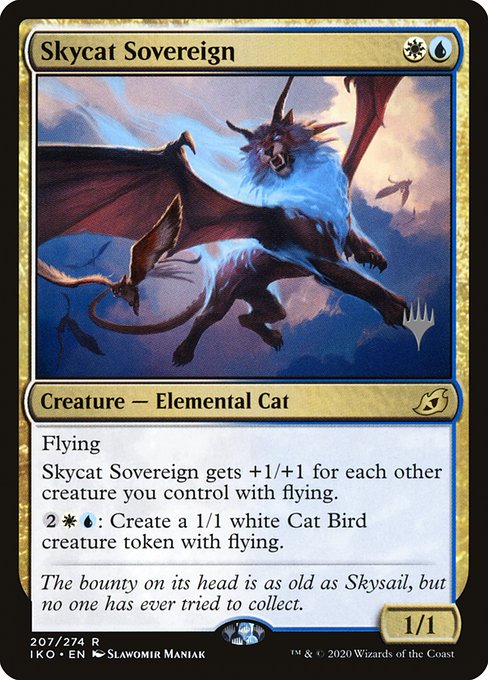 Magic the Gathering Card - Skycat Sovereign - MTG Circle