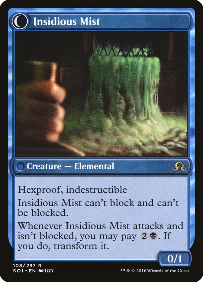 Magic the Gathering Card - Insidious Mist - MTG Circle