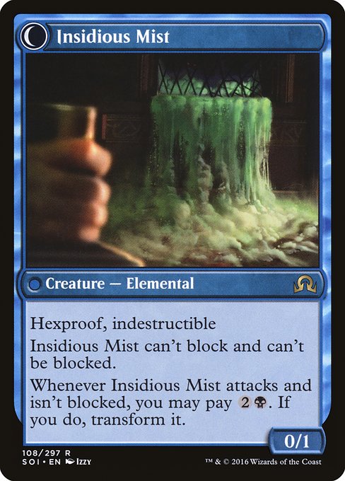 Magic the Gathering Card - Insidious Mist - MTG Circle