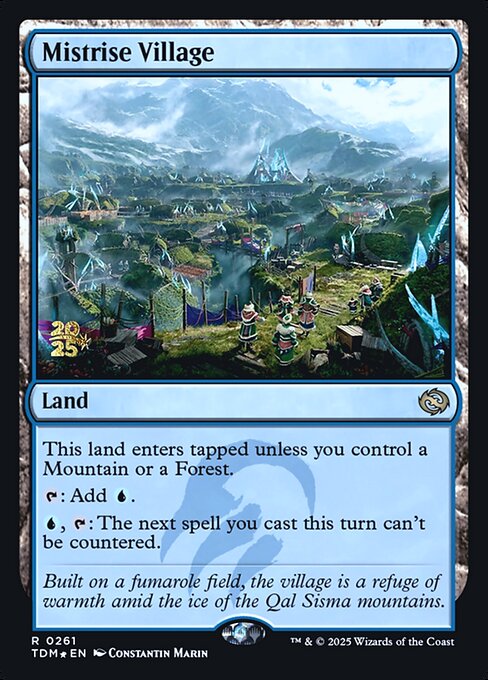 Magic the Gathering Card - Mistrise Village - MTG Circle