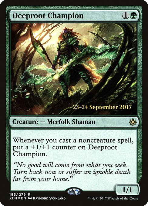 Magic the Gathering Card - Deeproot Champion - MTG Circle