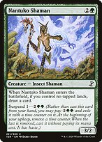 Magic the Gathering Card - Nantuko Shaman - MTG Circle