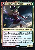Magic the Gathering Card - Terra, Magical Adept // Esper Terra - MTG Circle