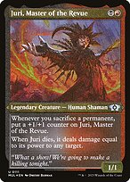 Magic the Gathering Card - Juri, Master of the Revue - MTG Circle