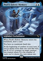 Magic the Gathering Card - Proft's Eidetic Memory - MTG Circle