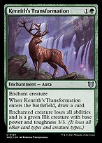 Magic the Gathering Card - Kenrith's Transformation - MTG Circle