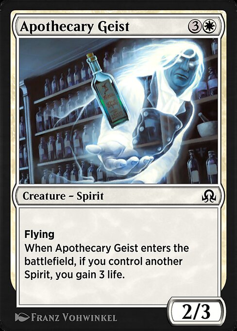 Magic the Gathering Card - Apothecary Geist - MTG Circle