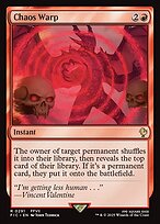 Magic the Gathering Card - Chaos Warp - MTG Circle