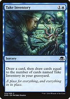 Magic the Gathering Card - Take Inventory - MTG Circle