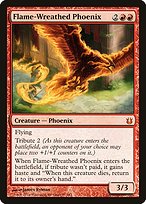 Magic the Gathering Card - Flame-Wreathed Phoenix - MTG Circle