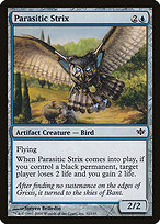 Magic the Gathering Card - Parasitic Strix - MTG Circle