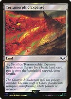 Magic the Gathering Card - Terramorphic Expanse - MTG Circle