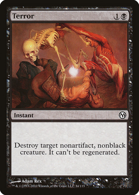Magic the Gathering Card - Terror - MTG Circle