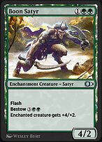 Magic the Gathering Card - Boon Satyr - MTG Circle