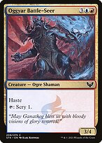 Magic the Gathering Card - Oggyar Battle-Seer - MTG Circle