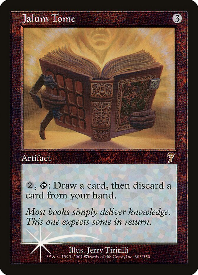Magic the Gathering Card - Jalum Tome - MTG Circle