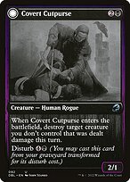 Magic the Gathering Card - Covert Cutpurse // Covetous Geist - MTG Circle