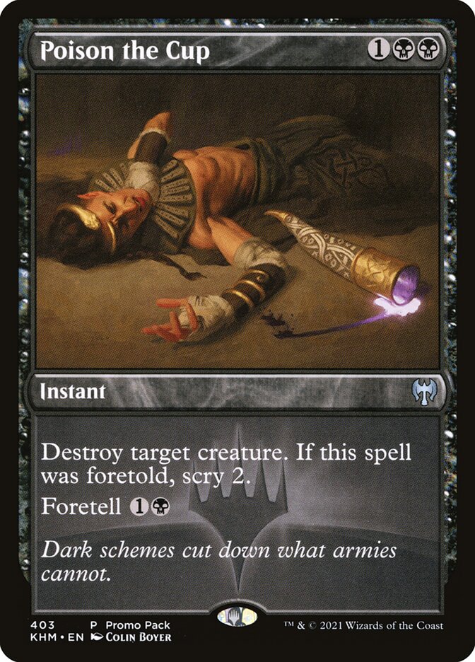 Magic the Gathering Card - Poison the Cup - MTG Circle