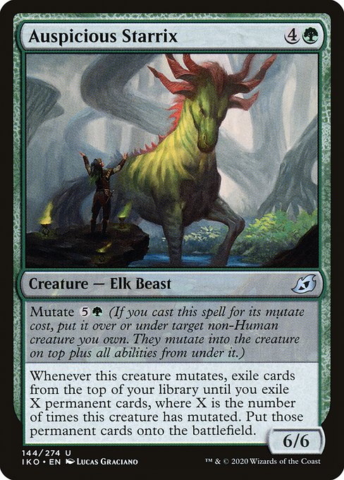 Magic the Gathering Card - Auspicious Starrix - MTG Circle