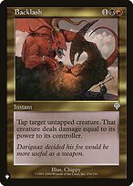 Magic the Gathering Card - Backlash - MTG Circle